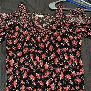 Off the shoulder blouse